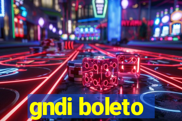 gndi boleto